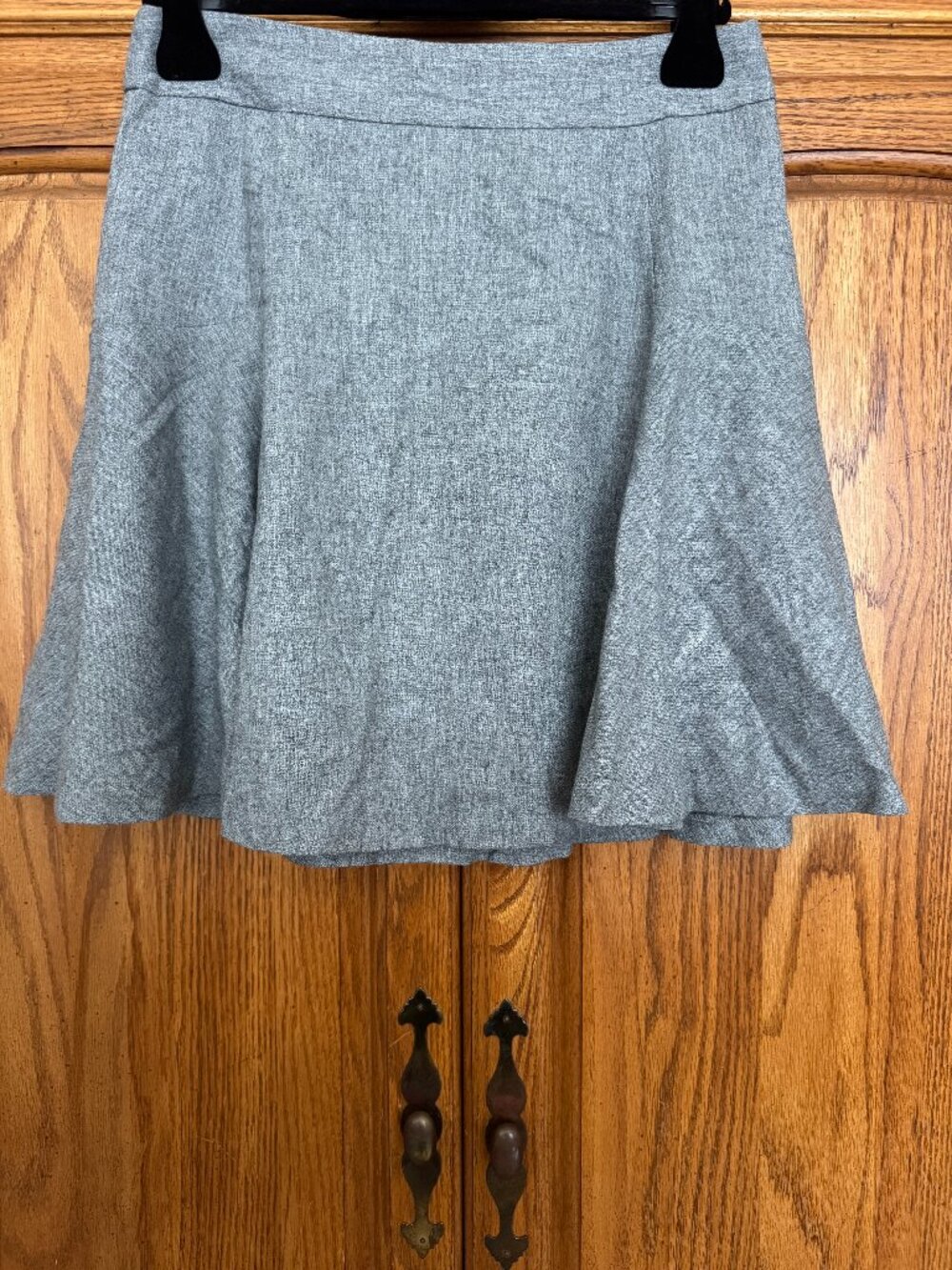 Banana Republic Gray A-Line Skirt